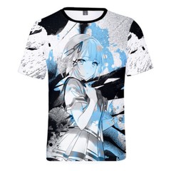 Anime la detective esta muerts Siesta T-shirt Unisex Adult Teen Sports Shirt