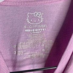 Sanrio Hello Kitty Pink Graphic Crewneck T-Shirt