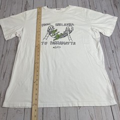 Misfit Mad Minds Graphic T Shirt From Sri Lanka to Parramatta Mens Large White