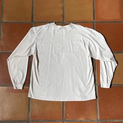 Cotton Deluxe Mens XL Made In USA Skeleton Cowboy On Horse Long Sleeve T-Shirt