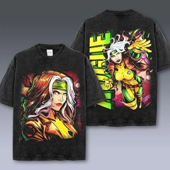 Rogue Comic T-Shirt, Character Comics TV Series Graphic Design Unisex