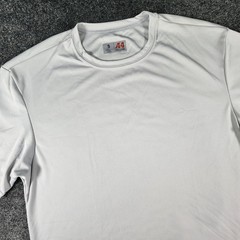 A4 Cooling Performance T-Shirt Mens Small Gray Short Sleeve Athletic Gym N3142