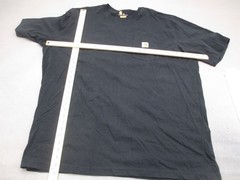 Carhartt Size 3XL Mens Black 100% Cotton Short Sleeve Utility Work TShirt 176