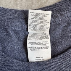 Gildan Men L Heavy Cotton Blend T-Shirt Gray Respect Honesty Imago Dei School