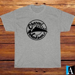 New Shirt Charvel Jackson Guitars Logo T-Shirt Black/White/Grey/Navy Size S-5XL