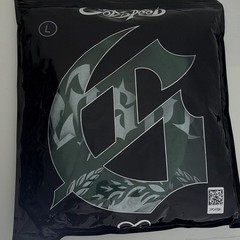 Godspeed Mainline Collection Green Skull Graphic Crew Neck Tee, L