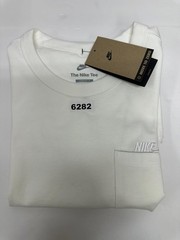 Nike Sportswear Premium Essentials Pocket Tee Shirt Mens Large White Minimalist