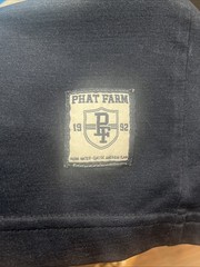 Phatfarm NYC Shirt Color-block Alma Mater Classic American Flava Y2K Hip Hop 2XL