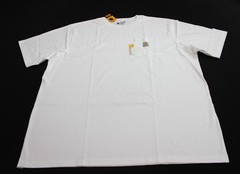 Carhartt Men’s Tall Loose Fit Short Sleeve Pocket T-Shirt EJ3 White Size 3XL