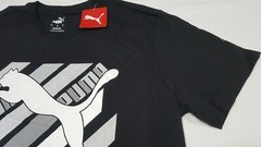 PUMA Mens Cat Brand Graphic Relaxed training fit Puma Black