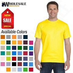 Gildan DryBlend Men’s Short Sleeves Preshrunk 50/50 Cotton S-XL T-Shirt R-G800