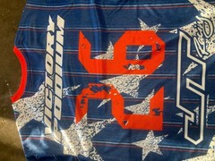 JT Racing Honda Victory Podium USA Patriotic Motocross Jersey