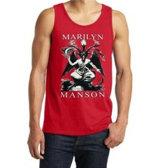 Marilyn Manson Rock Men’s Tank Tops (Multiple Variations)