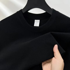Men T Shirt 100% Cotton Short Sleeve Round Neck Breathable Half Sleeve Casual