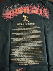 Warok Ponorogo Shirt M Medium Ki Rangan NEW NWT Indonesia Reog