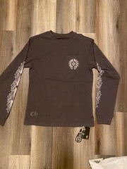 Chrome Hearts Tshirt Longsleeve Dark Grey Size Medium