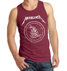 Metallica ‘NEM’ Heavy Metal Band Men’s Tank Tops (Multiple Variations)