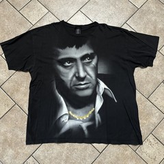Vintage Universal Studios Official Tony Montana Scarface Men’s T-Shirt Size 2XL