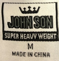 Plain Long Sleeve T-shirts Round Neck [JOHN SON]Super Heavy Weight[M~4XL] Single