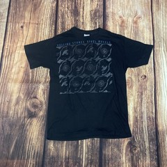 Vintage 1989 Rolling Stones North American Tour Black-Blue Variation Shirt Sz XL