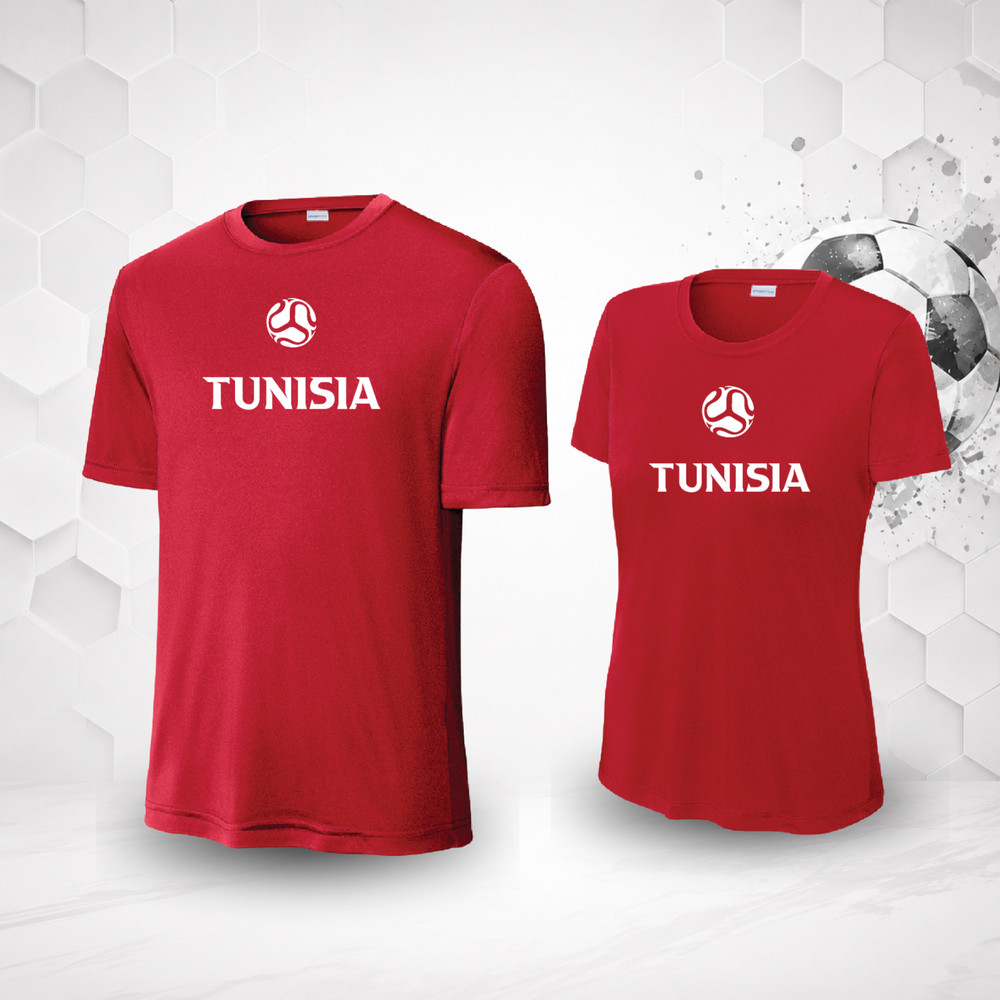 Tunisia cup polyester t-shirt world jersey – SHIPS FAST FROM FLORIDA