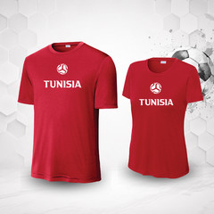 Tunisia cup polyester t-shirt world jersey – SHIPS FAST FROM FLORIDA