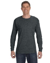 Gildan G540 Men’s Heavy Cotton Preshrunk T Shirt Long Sleeve Crew Neck T-Shirt