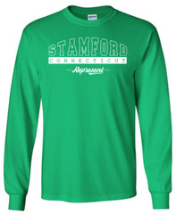 Stamford Connecticut State T-Shirt Long Sleeve Graphic Tees Unisex Apparel Text