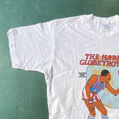 Vintage 80s Harlem Globetrotters T Shirt 1983 Tour USA Basketball Single Stitch