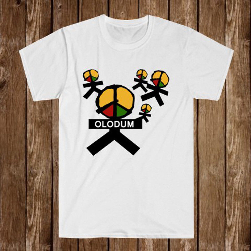 Olodum Festival Brazil Music Icon Men’s White T-Shirt Size S-5XL