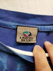 Vintage Pink Floyd Liquid Blue Shirt See Description For Measurements