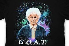 The Golden Girls Exclusive Sophia G.O.A.T Graphic Black T-Shirt