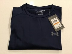 Under Armour Men’s UA Tech 2.0 T-Shirt Short Sleeve, Navy (S)