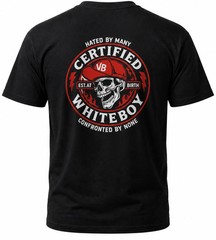 CERTIFIED WHITEBOY Street Skull T-Shirt Menswear Streetwear