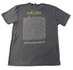 Bonnaroo Music & Arts Festival 2018 T-Shirt Gray Men’s Size XL – Eminem + More