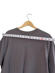 Croft & Barrow Mens Easy Care XL Gray Pinstripe Short Sleeve T-Shirt
