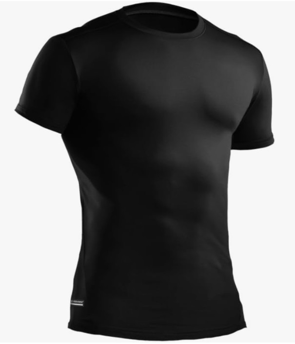 Under Armour 1216007 Men’s Heat Gear Tactical Compression Sleeve T-Shirt Size S