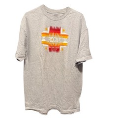 Pendleton Rogue Ales Pilsner Graphic T-Shirt Mens Large Gray Short Sleeve PNW
