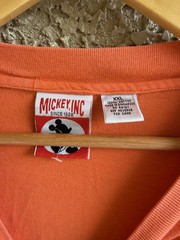Vintage Disney Donald Duck Orange T Shirt Size 2XL