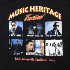Rare VTG Music Heritage Festival Indianapolis 2014 Turn Down For What T Shirt