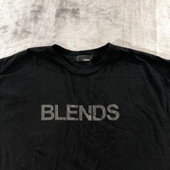Vintage Blends Shirt Mens Large Black Logo Graphic Tee Made USA Y2K Streetwear