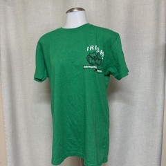 NEXT LEVEL Green Irish Drinking Team St Patricks Graphic T-Shirt top sz M Unisex