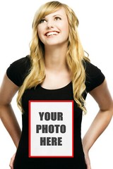Personalized Custom T-Shirt Customized Image, Photo, Text, Logo Gildan Mens