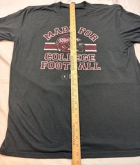 Dr Pepper College Football Playoff Shirt Mens XL Gray Graphic Tee District