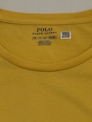 Polo Ralph Lauren Short Sleeve Big Pony Solid Crewneck Solid T-Shirt Yellow XXL