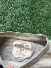 Y2K Aeropostale Laguna Beach Short Sleeve T Shirt Size S gray Embroidered Logo