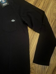 Dickies Mens Blk Temp IQ Performance Long Sleeve Pocket Tee Size L – New w Tags