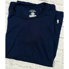 Polo Ralph Lauren Mens XL 100% Cotton Classic Slim Fit Blue T Shirt Tagless