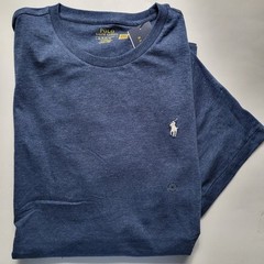 Men`s POLO RALPH LAUREN crew neck T-shirt Classic Fit Size L XL 2XL Navy Blue