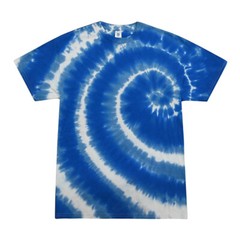 Multi-Color Tie Dye T-Shirts, Kids & Adults Short Sleeve Cotton Colortone